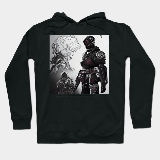 Destiny - Guardian Concepts Hoodie by AfroMatic